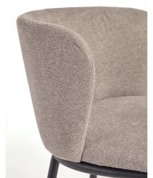 Svjetlo smeđa barska stolica (visine sjedala 65 cm) Ciselia – Kave Home
