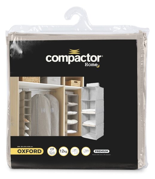 Viseći tekstilni organizator za garderobu Oxford – Compactor