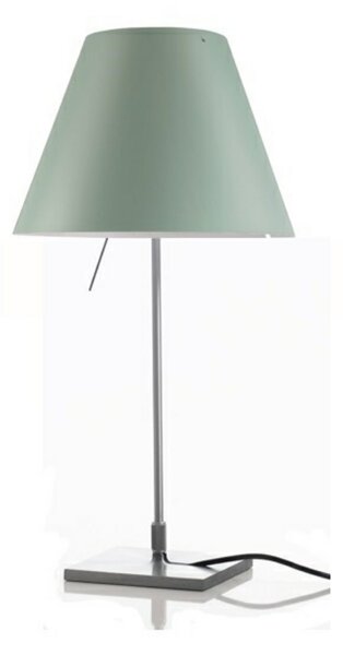 Stolne Lampa Luceplan, Zelena, Dnevna soba, Aluminij