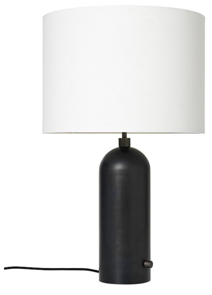 Stolne Lampa GUBI, prigušiv, Crno, Dnevna soba, Mramor