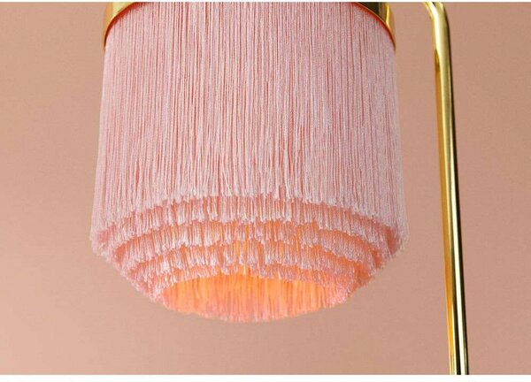Stolne Lampa Warm Nordic, Ružičasta ruža, Dnevna soba, Metal, Vintage
