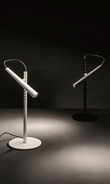 Stolne Lampa Foscarini, Crno, Dnevna soba, Metal