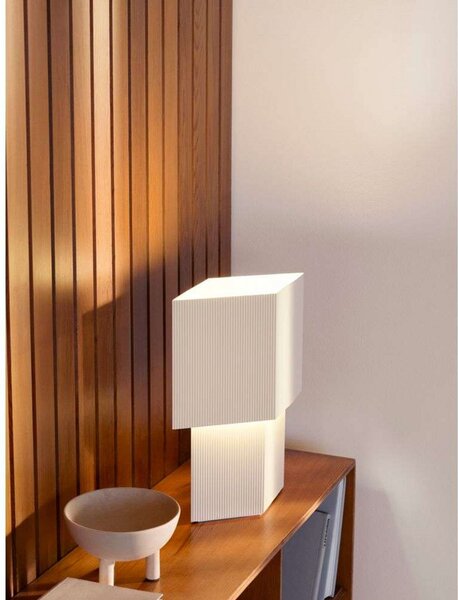 Stolne Lampa Pholc, prigušiv, Bijela, Dnevna soba, Metal