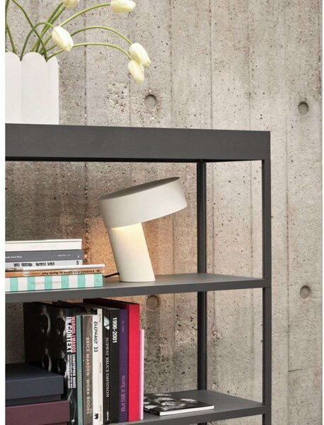Stolne Lampa HAY, prigušiv, Bijela, Dnevna soba, Aluminij