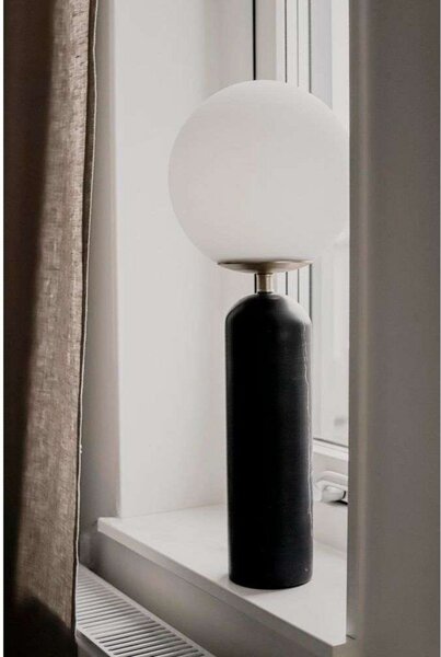 Stolne Lampa Globen Lighting, Torrano, Crno, Dnevna soba, Staklo, Dizajn