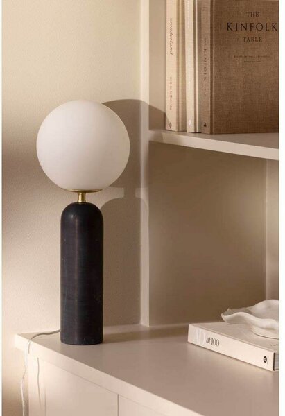 Stolne Lampa Globen Lighting, Torrano, Crno, Dnevna soba, Staklo, Dizajn