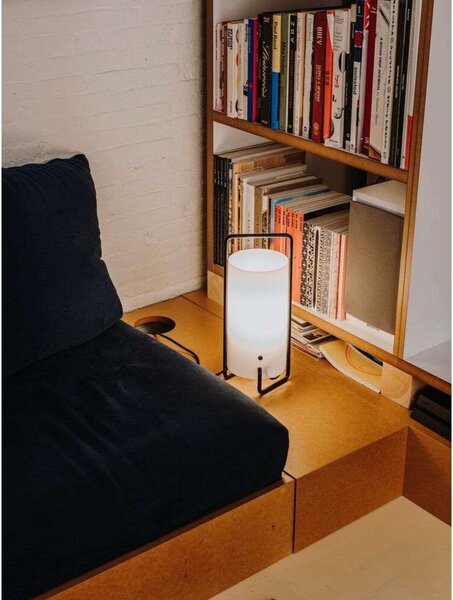 Stolne Lampa Santa & Cole, prigušiv, Crno, Dnevna soba, Plastika