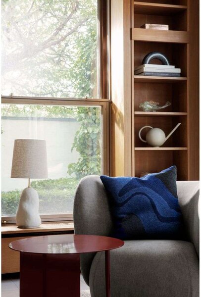 Stolne Lampa ferm LIVING, Bijela, Dnevna soba, Tkanina / tekstil