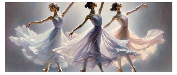 Slika - Tri balerine (120x50 cm)