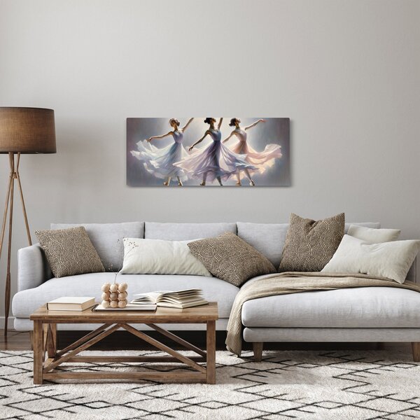 Slika - Tri balerine (120x50 cm)