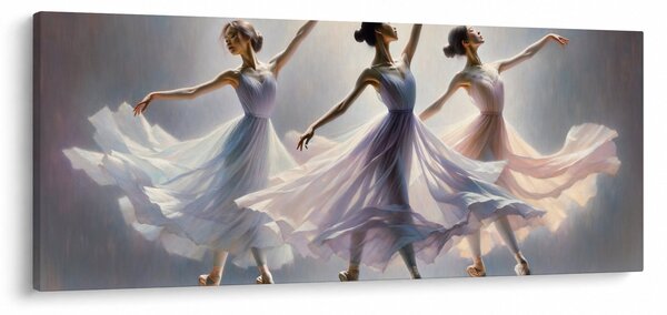 Slika - Tri balerine (120x50 cm)