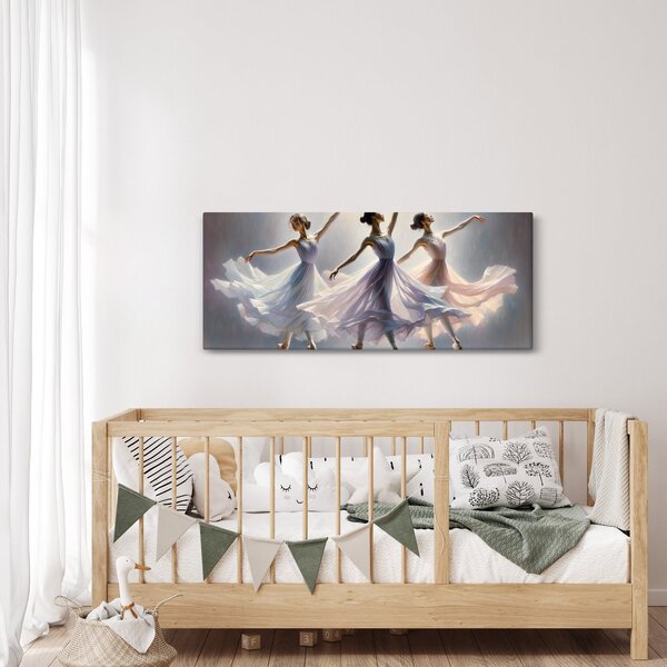 Slika - Tri balerine (120x50 cm)