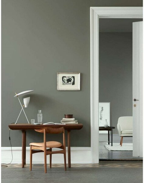 Stolne Lampa Warm Nordic, Silhouette, Bijela, Dnevna soba, Metal, Dizajn