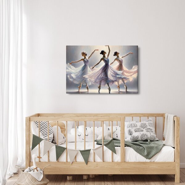 Slika - Tri balerine (90x60 cm)