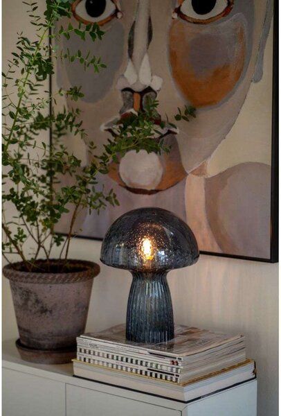 Stolne Lampa Globen Lighting, Plava, Dnevna soba, Staklo