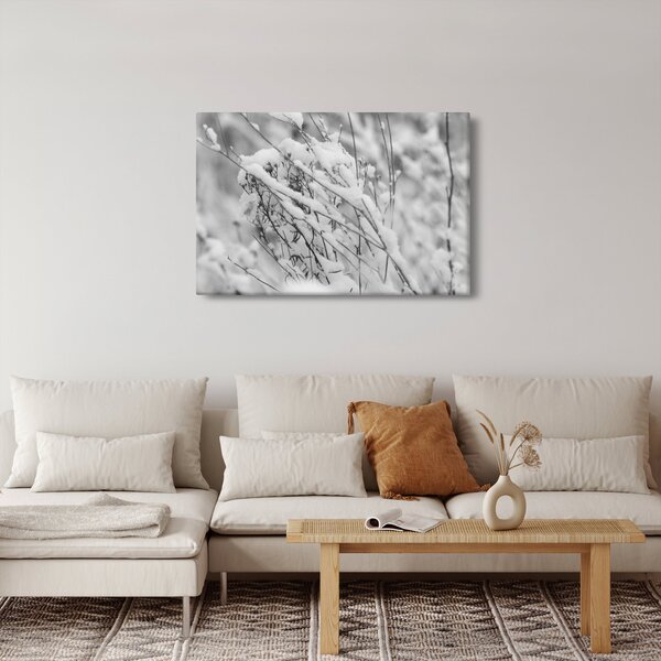 Slika - Snježene grane (90x60 cm)