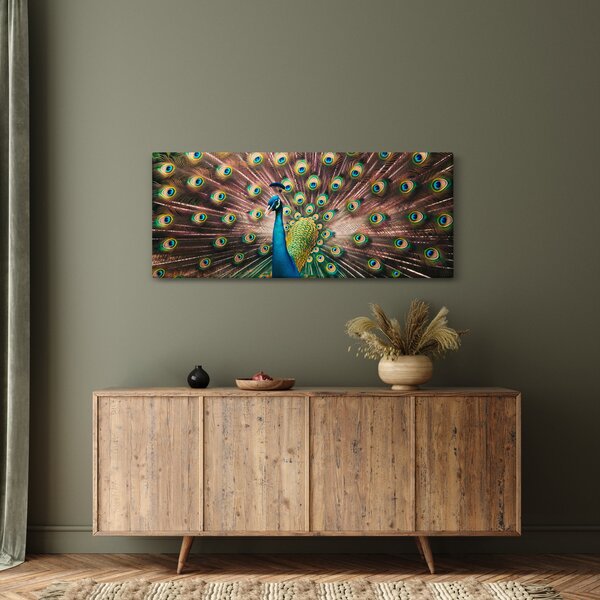 Slika - Paun (120x50 cm)