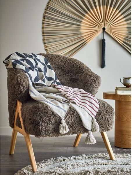 Deka od mješavine pamuka 130x155 cm Forma – Bloomingville