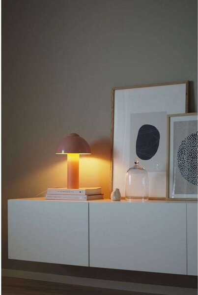 Stolne Lampa Globen Lighting, Ružičasta ruža, Dnevna soba, Metal