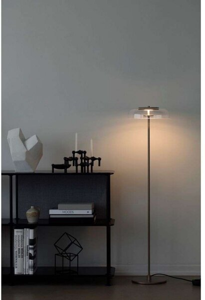 Podne Lampa Nuura Aps, Blossi, prigušiv, Zlato / mjed, Dnevna soba, Metal, Skandinavski