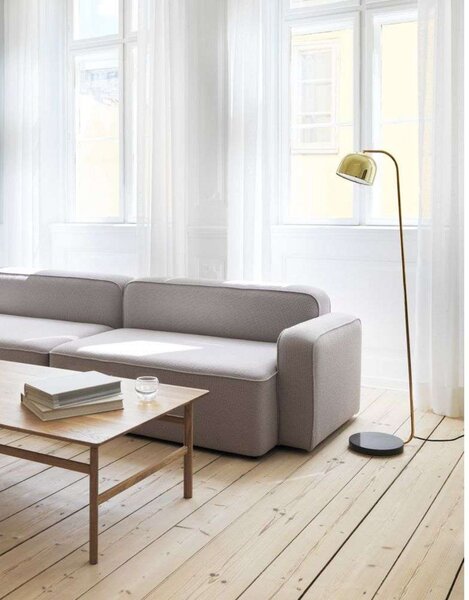 Podne Lampa Normann Copenhagen, Zlato / mjed, Dnevna soba, Metal