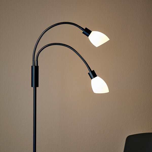 Podne Lampa Herstal, Bijela, Dnevna soba, Metal