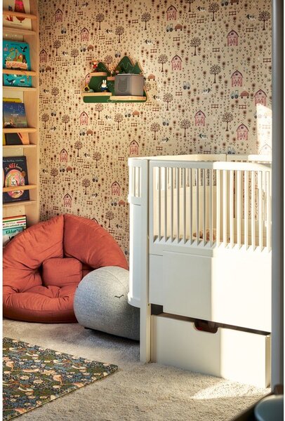 Žuta dječja fotelja Mini Nido - Karup Design