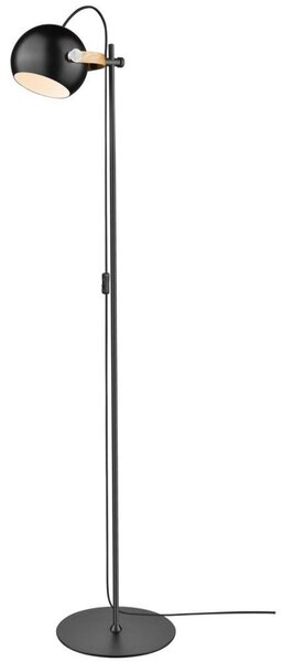 Podne Lampa Halo Design, Crno, Dnevna soba, Staklo