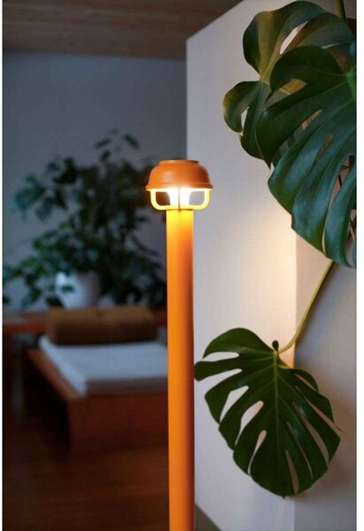 Podne Lampa Artek, Naranča, Dnevna soba, Aluminij