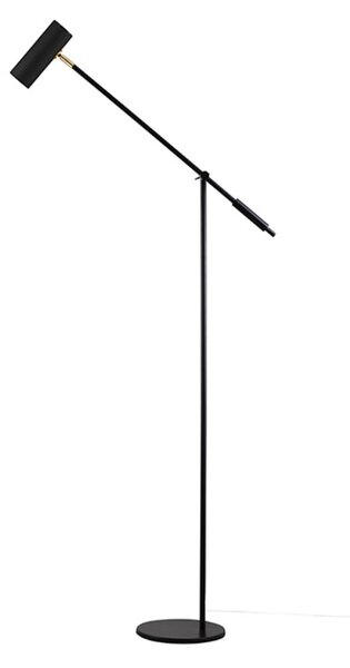 Podne Lampa Globen Lighting, Hubble READ, Crno, Dnevna soba, Metal, Dizajn