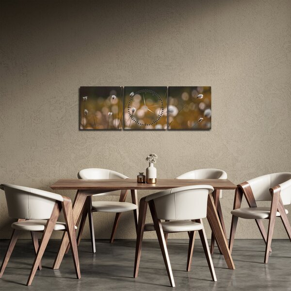 Slika - Livada s pamučnicom N⁰2 (sa satom) (90x30 cm)