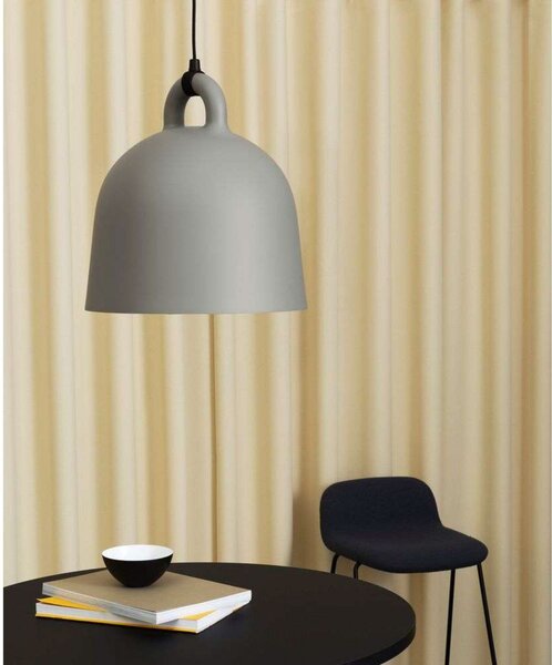Viseće Svjetiljka Normann Copenhagen, Sivo, Dnevna soba, Aluminij