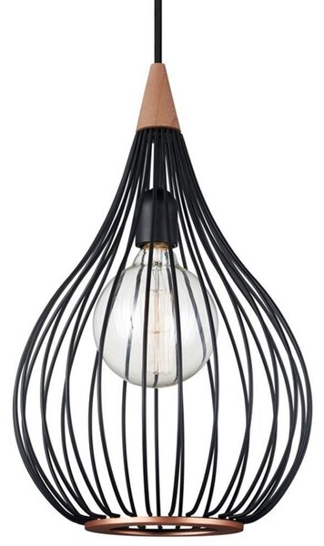 Viseće Svjetiljka Halo Design, Crno, Dnevna soba, Metal