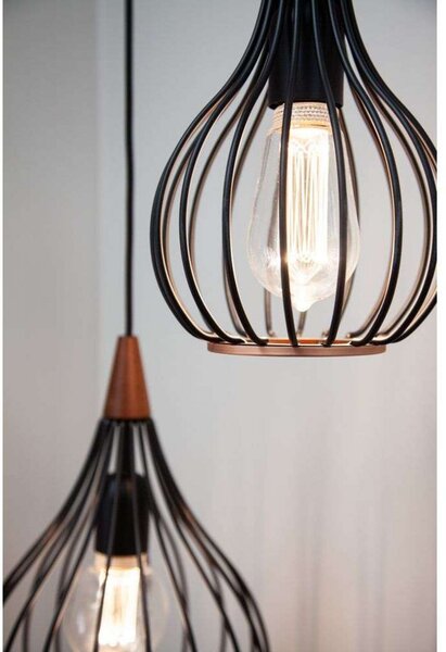 Viseće Svjetiljka Halo Design, Crno, Blagovaonica, Metal