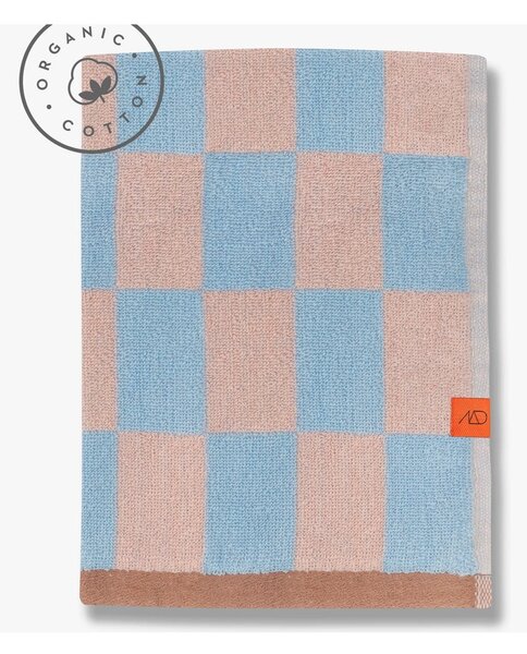 Plavo-ružičasti ručnik od organskog pamuka 70x133 cm Retro - Mette Ditmer Denmark