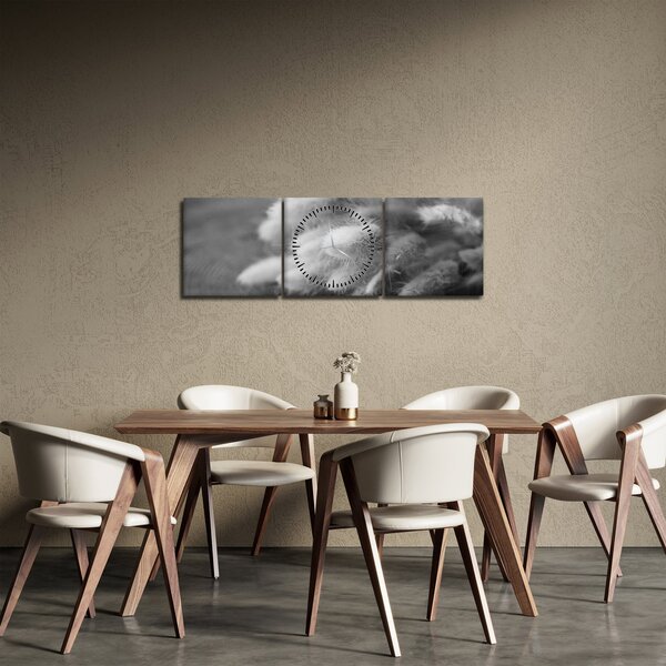 Slika - zečji rep trava na stolu (sa satom) (90x30 cm)