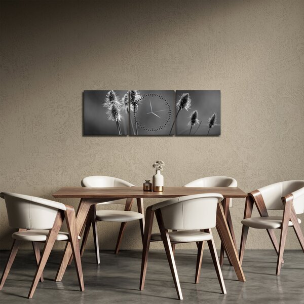Slika - Bež mekana trava N⁰2 (sa satom) (90x30 cm)