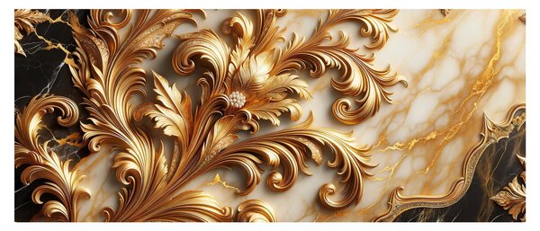 Slika - Mramor sa zlatom (120x50 cm)