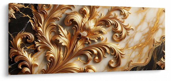 Slika - Mramor sa zlatom (120x50 cm)