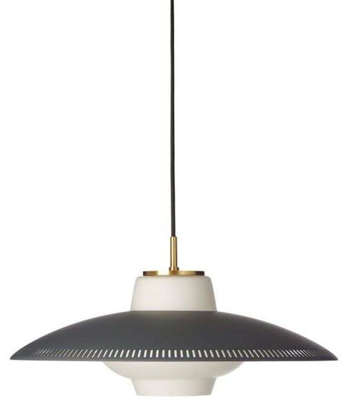 Viseće Svjetiljka Warm Nordic, Opal Shade, prigušiv, Sivo, Blagovaonica, Metal, Skandinavski