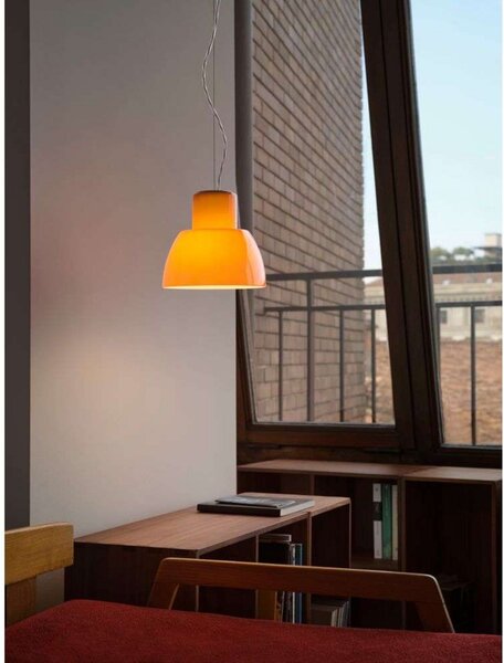 Viseće Svjetiljka Nemo Lighting, prigušiv, Naranča, Dnevna soba, Staklo