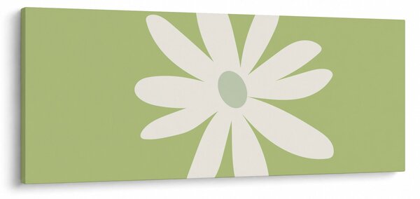 Slika - Hipiji, zeleno cvijeće N⁰2 (120x50 cm)