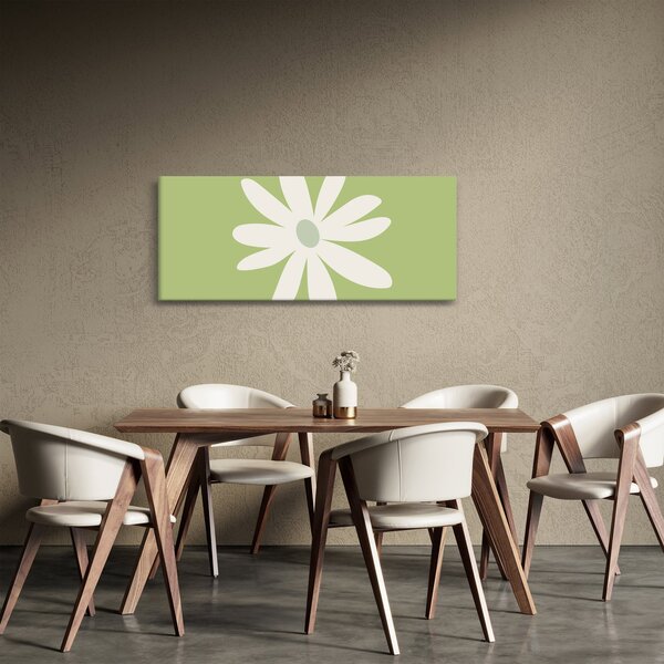Slika - Hipiji, zeleno cvijeće N⁰2 (120x50 cm)
