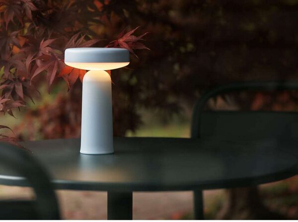 Stolne Lampa Muuto, prigušiv, Plava, Dnevna soba, Plastika