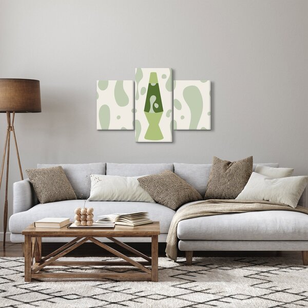 Slika - Hipiji, lava lampa (90x60 cm)