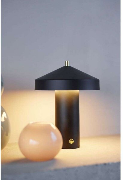 Stolne Lampa OYOY Living Design, prigušiv, Crno, Dnevna soba, Metal