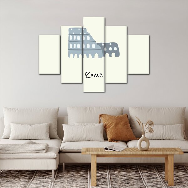 Slika - Gradovi Europe N⁰2 (150x105 cm)