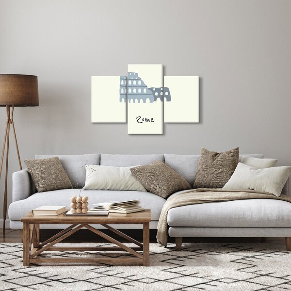 Slika - Gradovi Europe N⁰2 (90x60 cm)