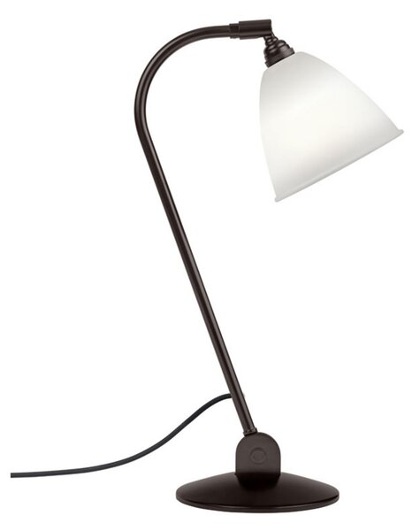 Stolna lampa Bestlite BL2, porculan/crna, Ø 16 cm - GUBI