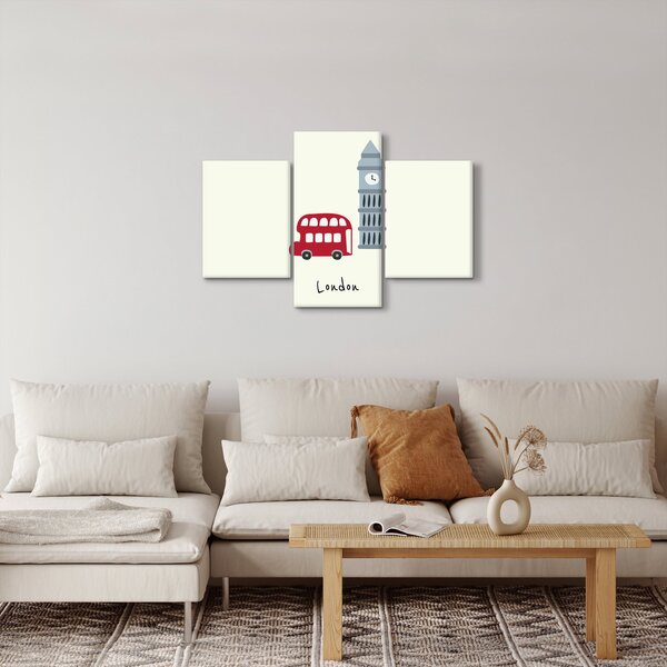 Slika - Gradovi Europe N⁰3 (90x60 cm)